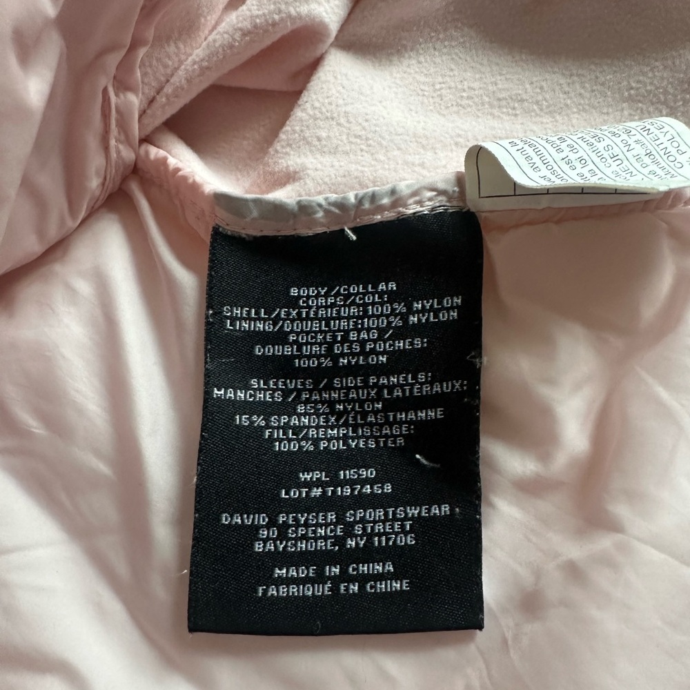 ๐ธ Soft Blush Pink Performance Jacket - Picture 8 of 8